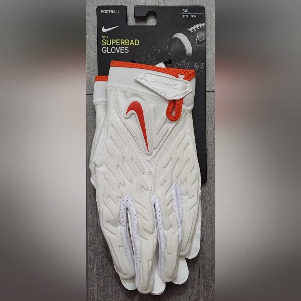 Nike Superbad Illinois Fighting Illini PE Team Issue Football Gloves FN5299 🏈🔥